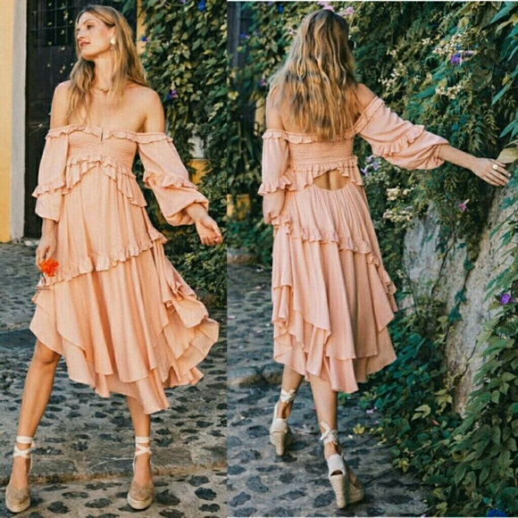 New spell designs Clementine mermaid dress musk S  - Picture 2 of 8